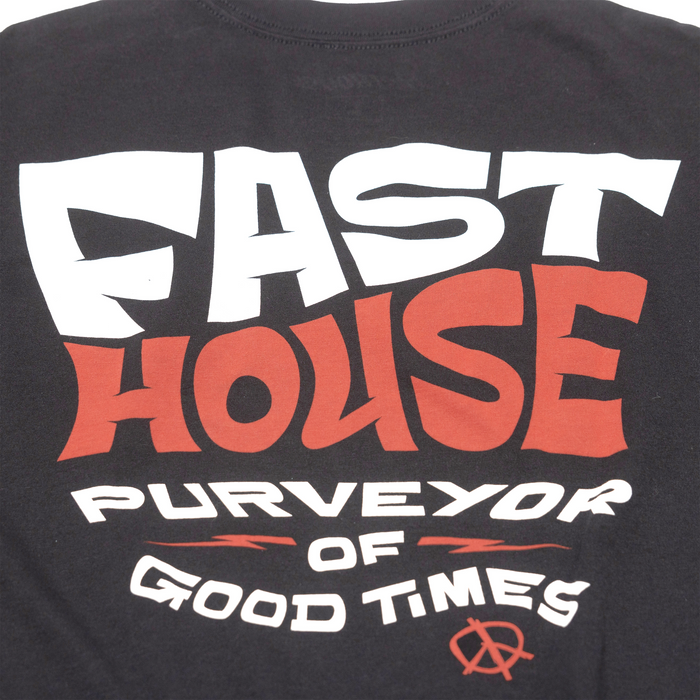 Fasthouse Utopia SS Tee in Black