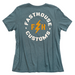 Fasthouse Women's Easy Rider SS Tee in Heather Slate