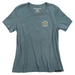 Fasthouse Women's Easy Rider SS Tee in Heather Slate