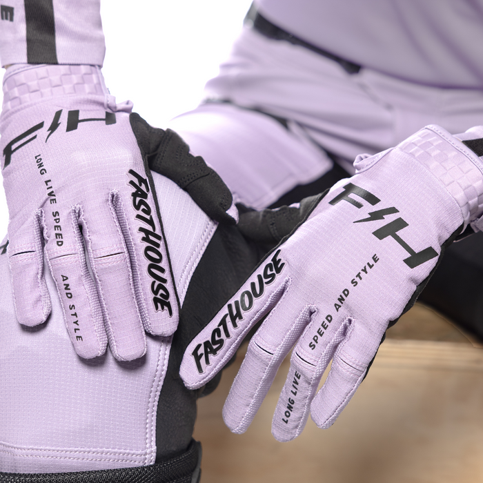 Fasthouse Women's Elrod Nitro Gloves in Smokey Lilac
