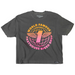 Fasthouse Women's Renown SS Crop Tee in Pepper