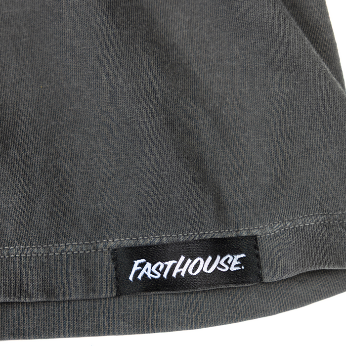 Fasthouse Women's Renown SS Crop Tee in Pepper