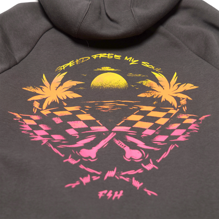 Fasthouse Women's Sun Struck Hooded Pullover in Black