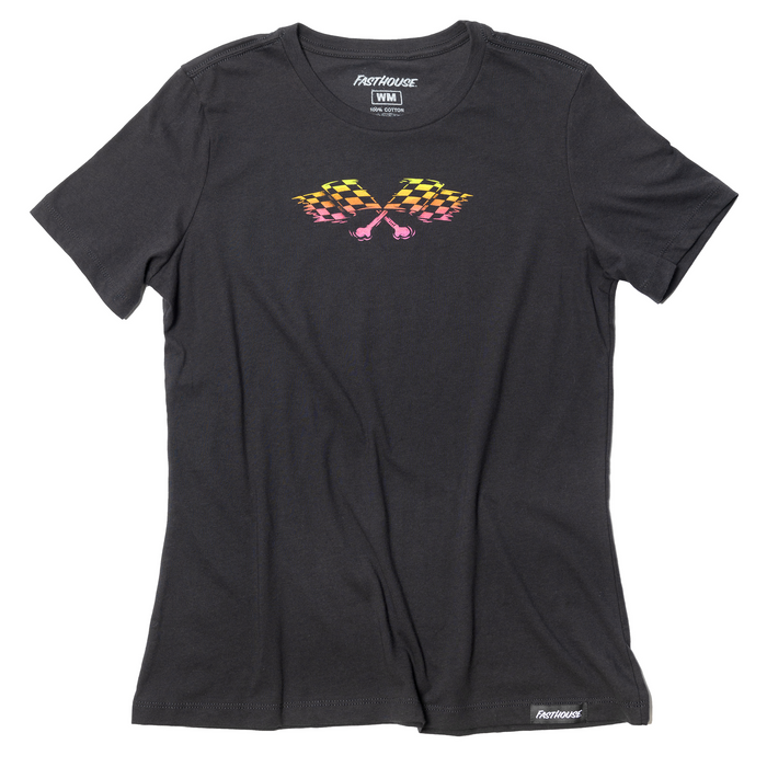 Fasthouse Women's Sun Struck SS Tee in Black