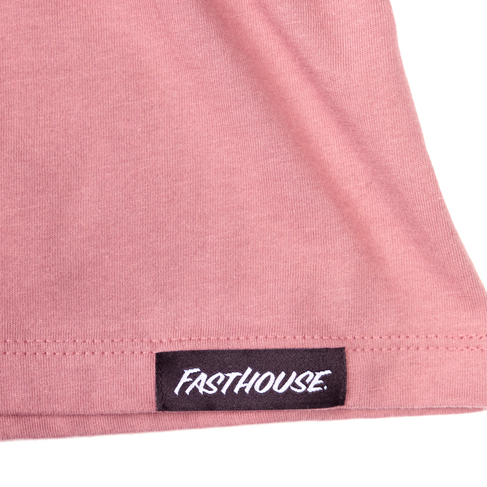 Fasthouse Women's Vacay SS Tee in Heather Mauve