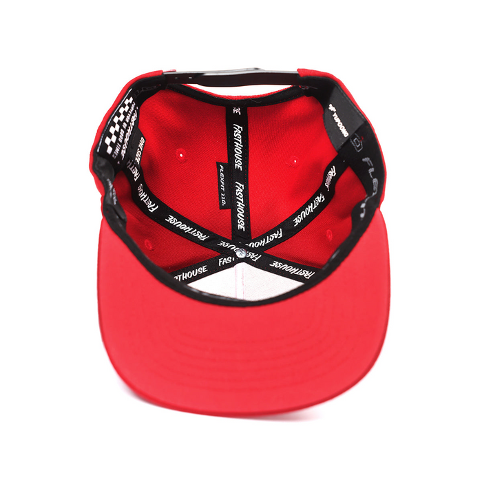 Fasthouse Youth Alkyd Hat in Red