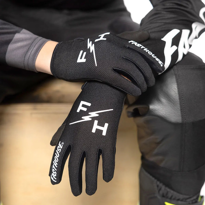 Fasthouse Youth Carbon Eternal Glove in Black