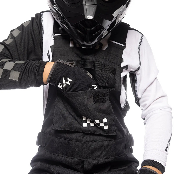 Fasthouse Youth Carbon Motorall in Black