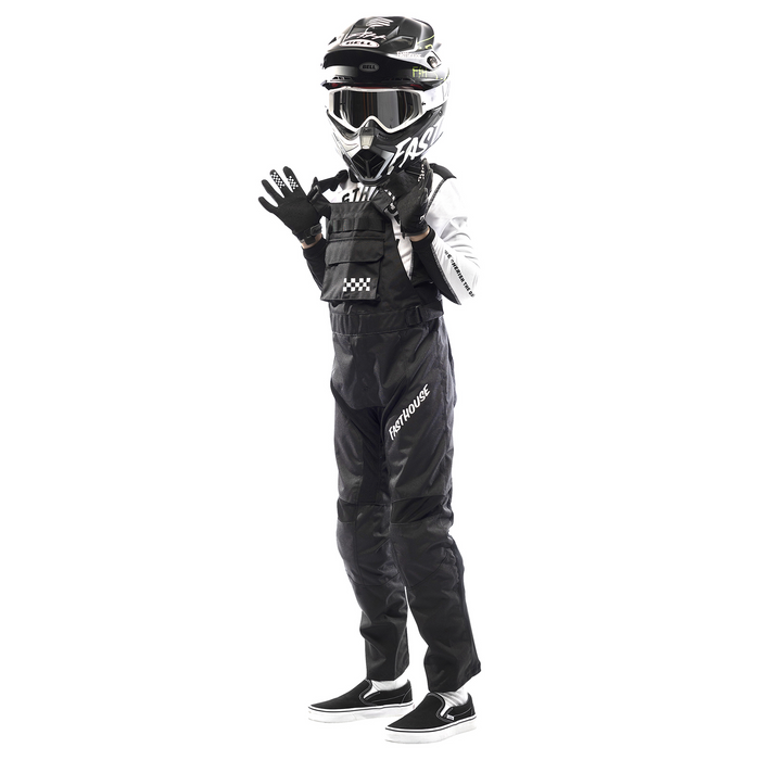 Fasthouse Youth Carbon Motorall in Black