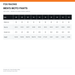 Fox Racing Flexair Apex Pant size chart