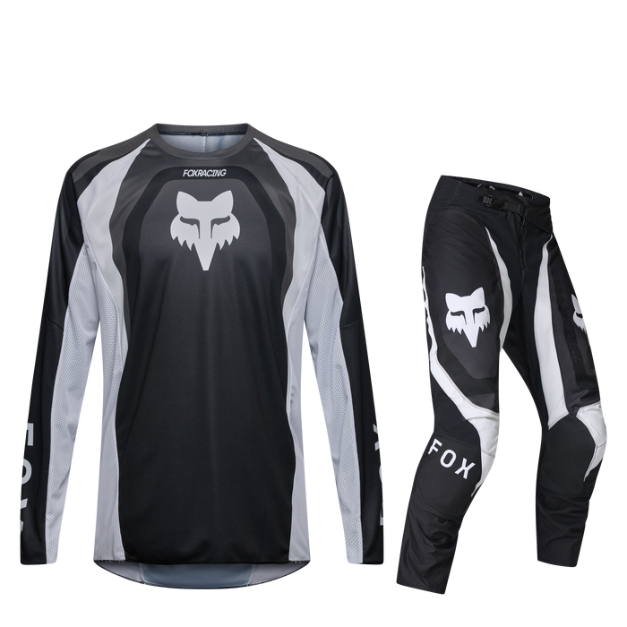 FOX Racing 180 Frame Black Jersey & Pant Combo jersey and pant combo