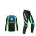 FOX Racing 180 Kawasaki Black Jersey & Pant Combo jersey and pant combo