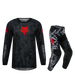FOX Racing Youth 180 Abyss Black Jersey & Pant Combo jersey and pant combo
