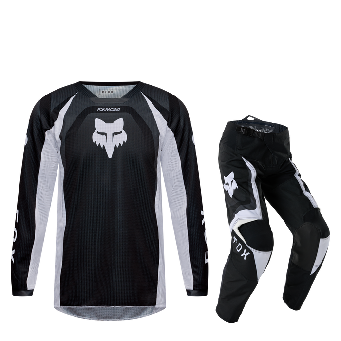 FOX Racing Youth 180 Frame Black Jersey & Pant Combo jersey and pant combo