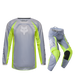 FOX Racing Youth 180 Frame Grey/Yellow Jersey & Pant Combo jersey and pant combo
