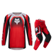 FOX Racing Youth 180 Frame Red Jersey & Pant Combo jersey and pant combo