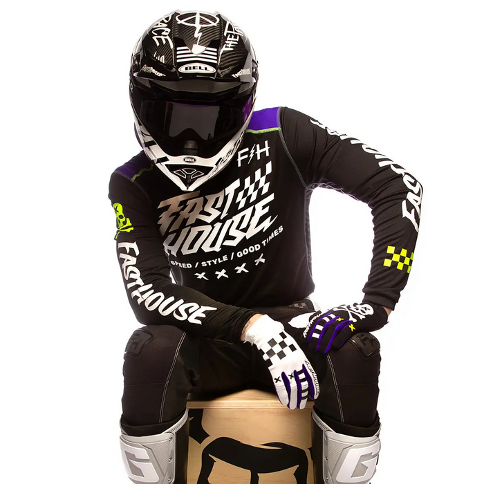Grindhouse Rufio Jersey - Black/Purple product image 2
