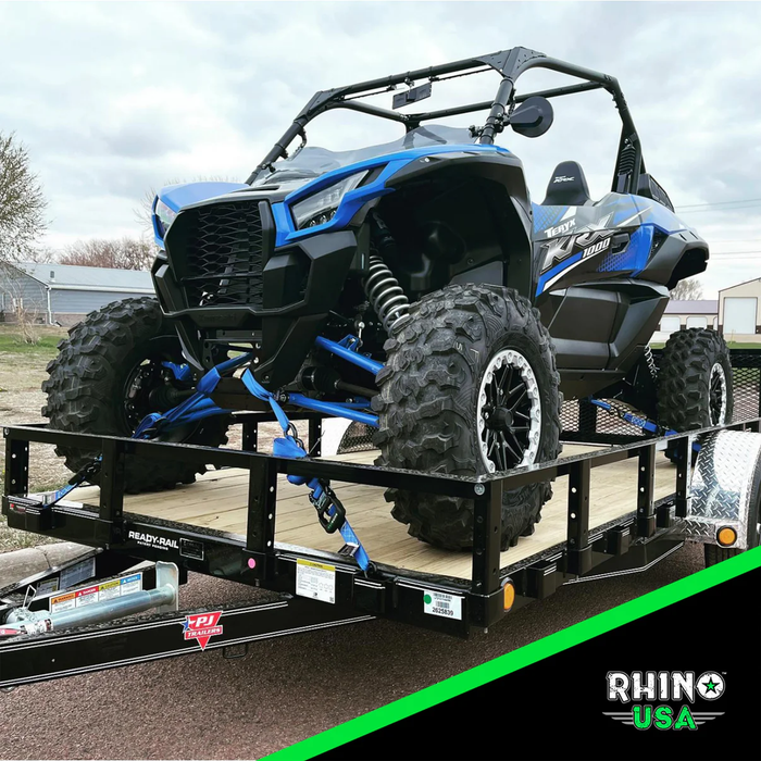 Rhino USA 4-Pack Ratchet Tie-Down Kit