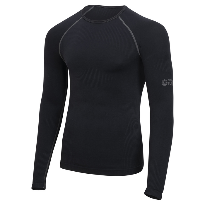 NORU Full Cool Long Sleeve Top in Black