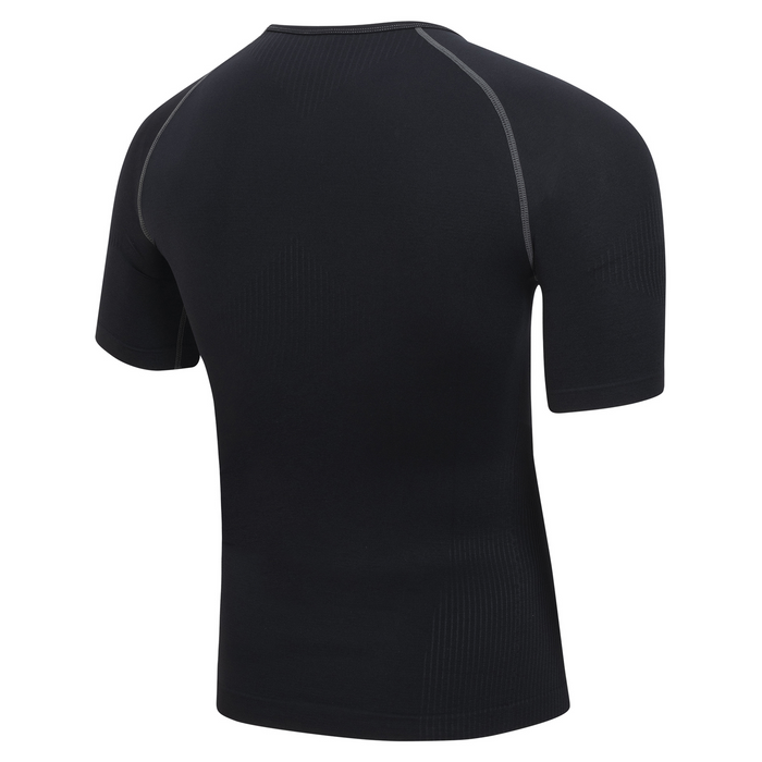 NORU Full Cool Short Sleeve Top in Black
