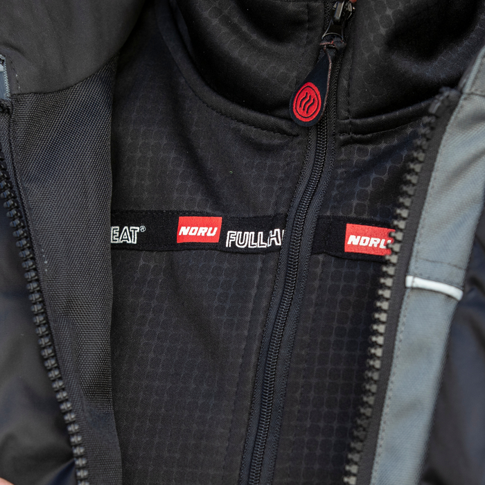 NORU Full Heat Half-Zip Pullover in Black