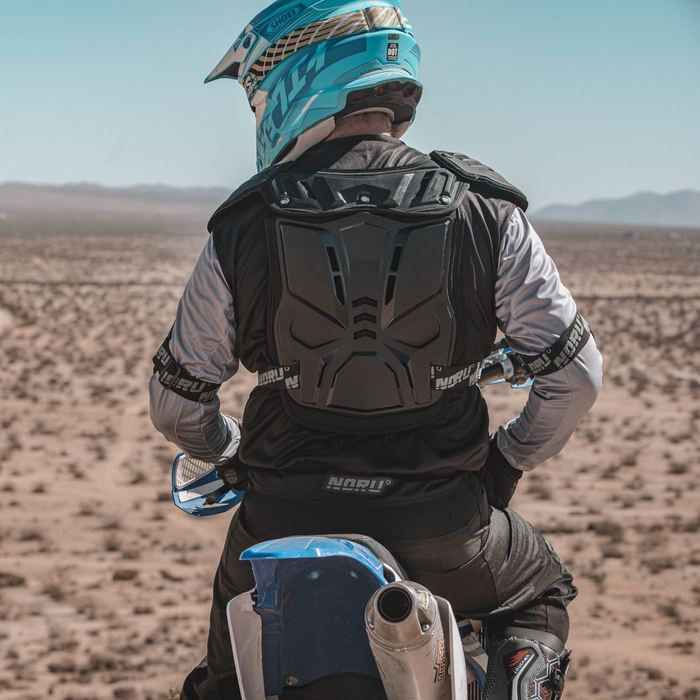 NORU Mamoru MX Roost Guard in Black