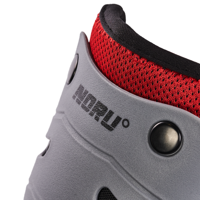NORU Mamoru Pivoting Knee/Shin Guards in Black