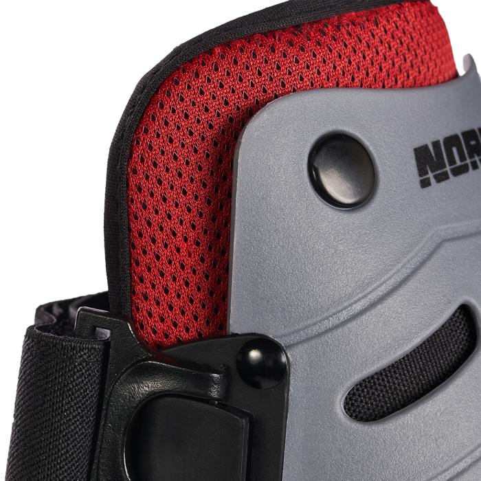 NORU Mamoru Pivoting Knee/Shin Guards in Black
