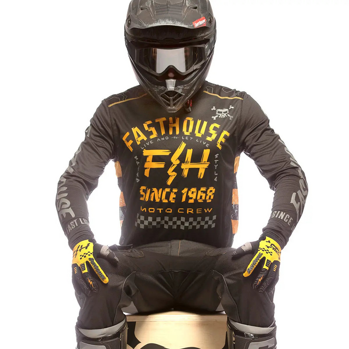 Off-Road Jersey - Black/Amber product image 2