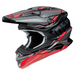 SHOEI VFX-EVO Allegiant helmet in TC-1 Black/Red