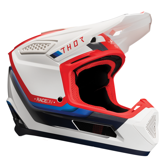 Thor Fleet Defy Helmet in White/Red/Blue