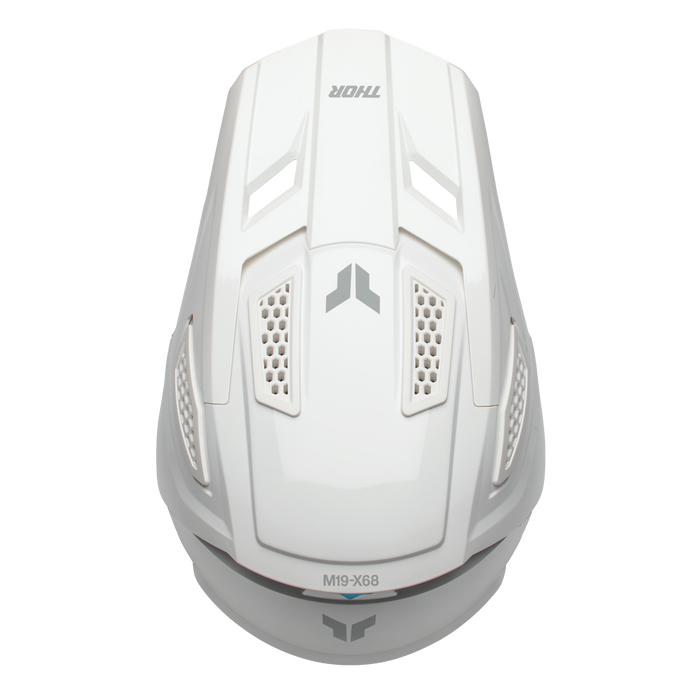 Thor Fleet Whiteout Helmet in Gloss White