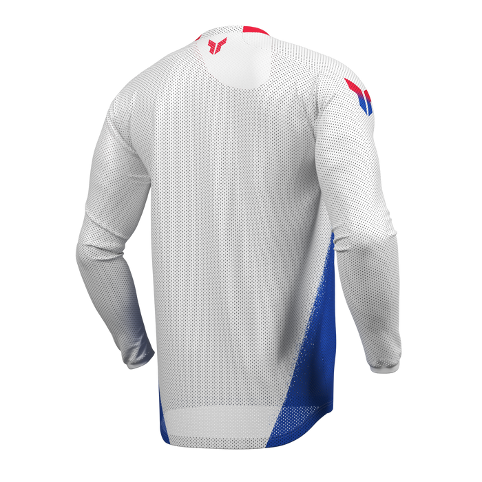 Thor Launchmode Air Darkside Jersey in White/Blue