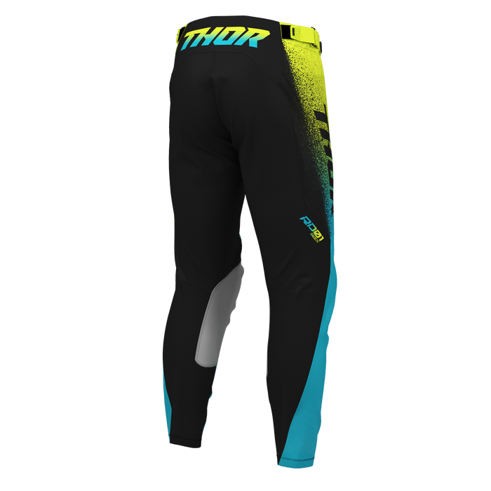 Thor Launchmode Air Darkside Pants in Black/Acid