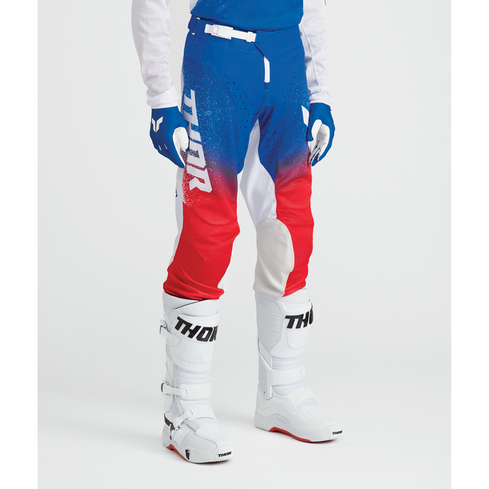 Thor Launchmode Air Darkside Pants in White/Blue