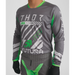 Thor Launchmode Futura Jersey in Charcoal/Green