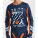 Thor Launchmode Futura Navy/Orange Gear Combo full outfit view 3
