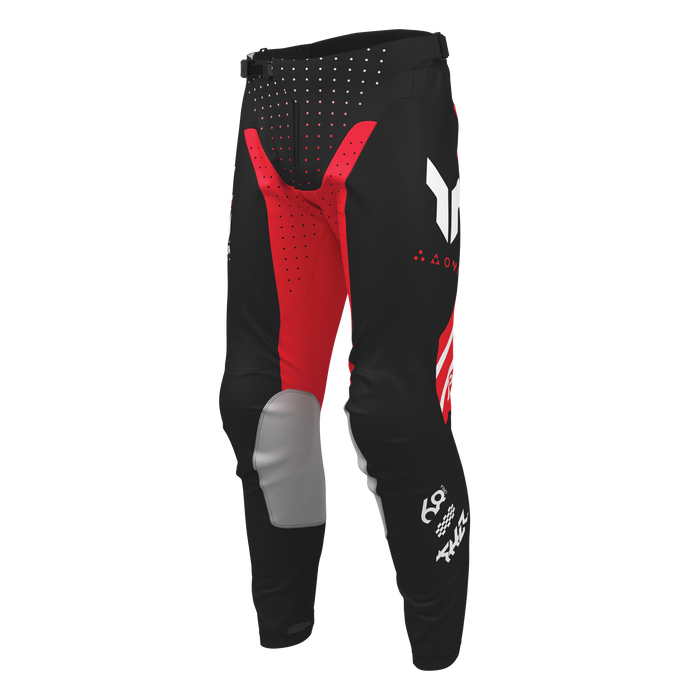 Thor Launchmode Futura Pants in Black/Red