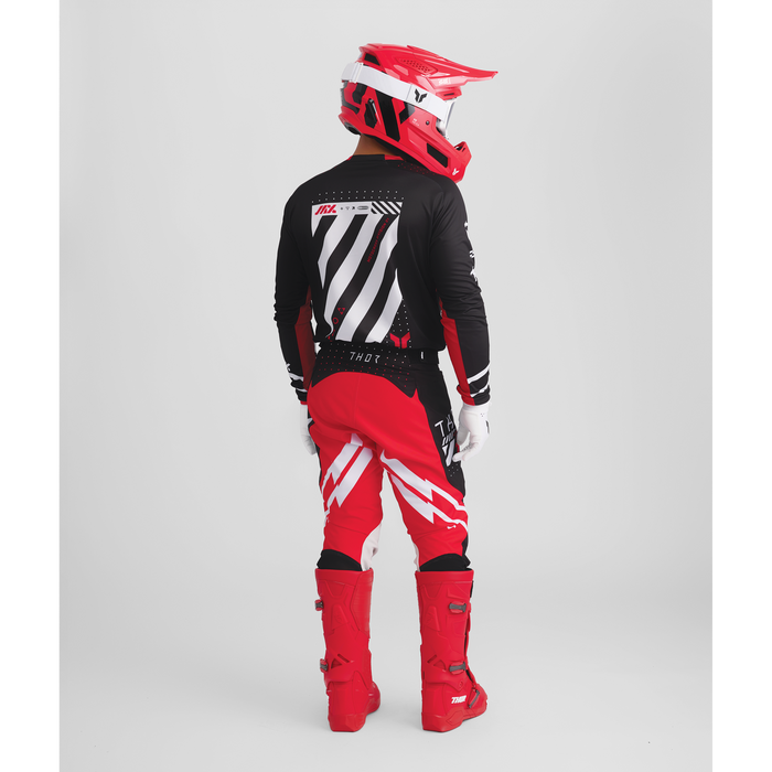 Thor Launchmode Futura Pants in Black/Red