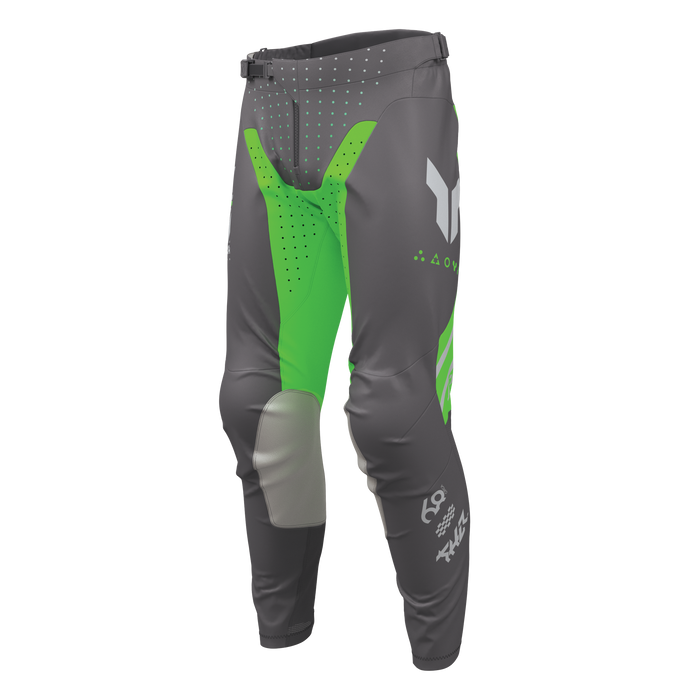 Thor Launchmode Futura Pants in Charcoal/Green