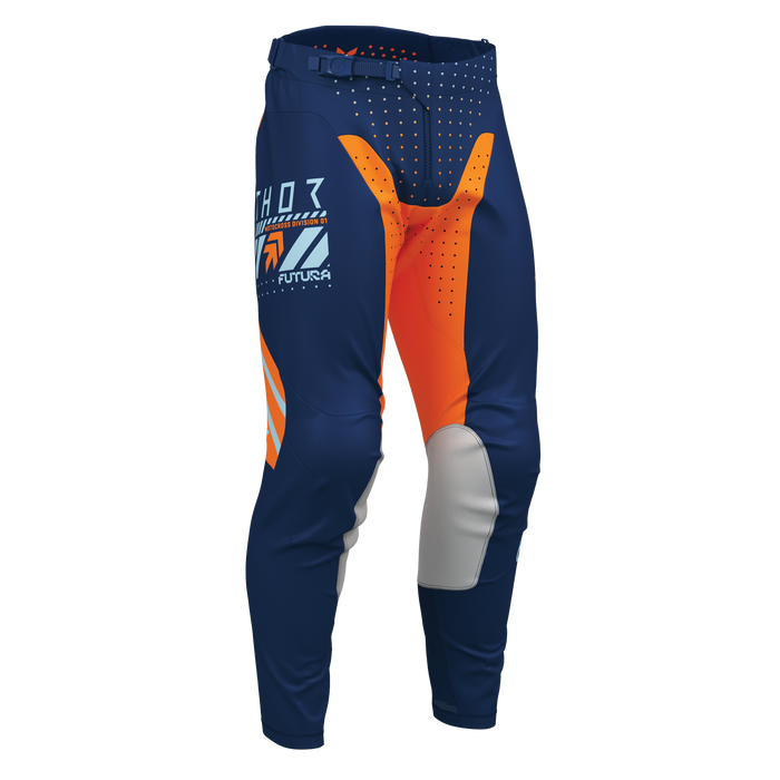 Thor Launchmode Futura Navy/Orange Gear Combo pants view