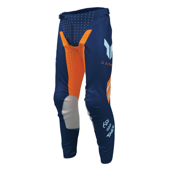 Thor Launchmode Futura Pants in Navy/Orange