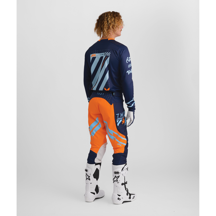 Thor Launchmode Futura Pants in Navy/Orange