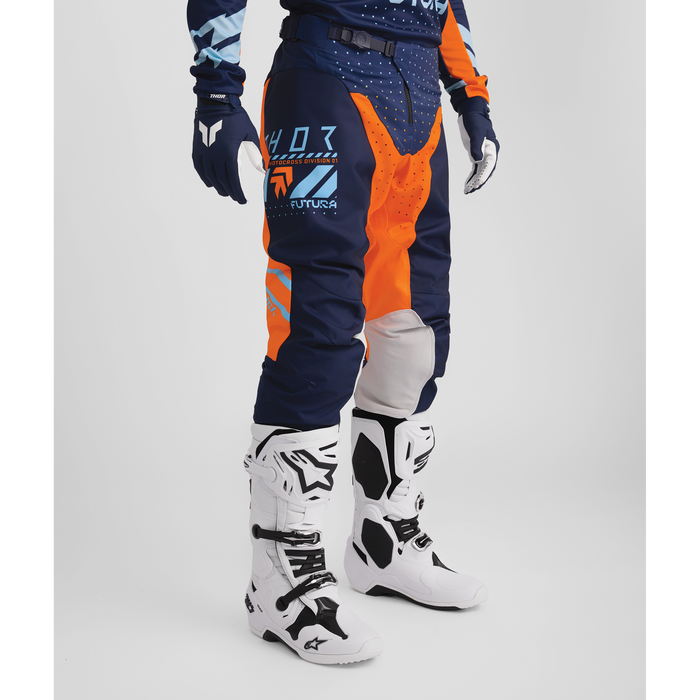 Thor Launchmode Futura Pants in Navy/Orange