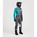 Thor Launchmode Shredder Charcoal/Aqua Gear Combo full outfit view 2