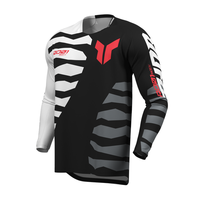 Thor Launchmode Shredder Jersey in Black/White