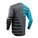 Thor Launchmode Shredder Charcoal/Aqua Gear Combo jersey view
