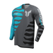 Thor Launchmode Shredder Jersey in Charcoal/Aqua