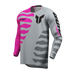 Thor Launchmode Shredder Jersey in Gray/Fuchsia