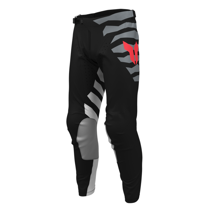 Thor Launchmode Shredder Pants in Black/White